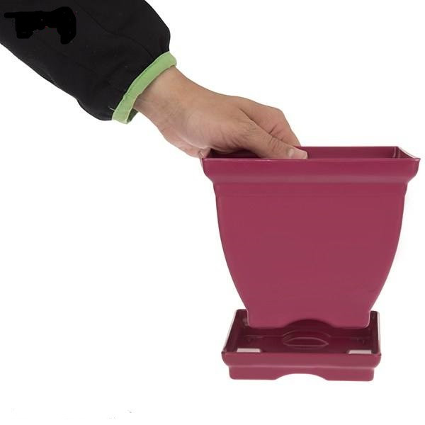 گلدان شهرآذین مدل 7016 بسته 6 عددی