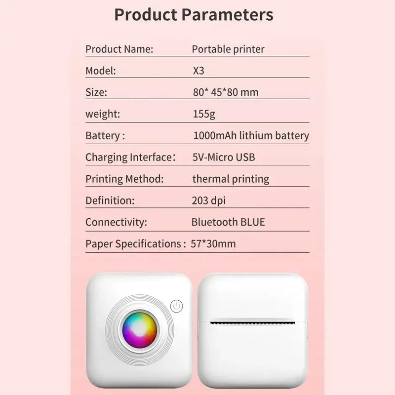 پرینتر حرارتی مدل X3