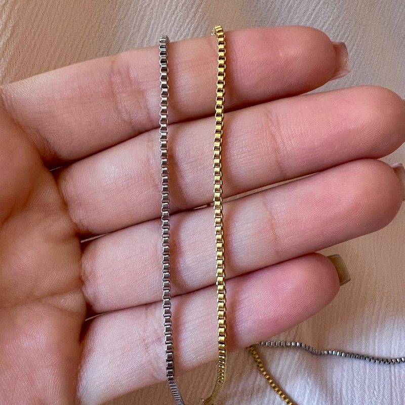 زنجیر زنانه مدل ونیزی زنجیر زنانه مدل ونیزی