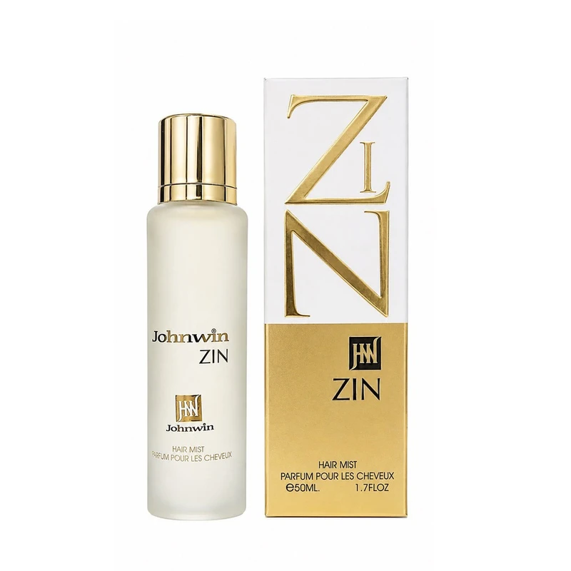 عطر مو جانوین مدل Zin حجم 50 میلی‌لیتر با رایحه خنک و شیرین