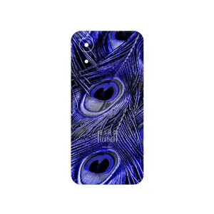 MAHOOT Purple Feather Cover Sticker for Samsung Galaxy A03 Core