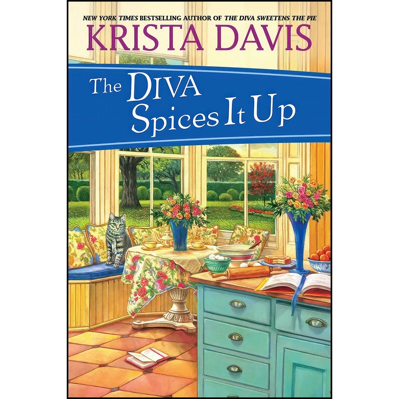 کتاب The Diva Spices It Up  اثر Krista Davis انتشارات Kensington
