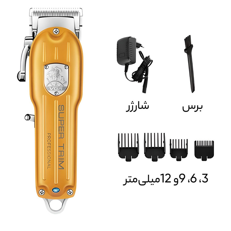 ماشین اصلاح موی سر و صورت وی جی آر مدل 117
