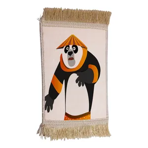 فرش ماشینی دیوارکوب مدل پاندا کونگ فو کار کد 34