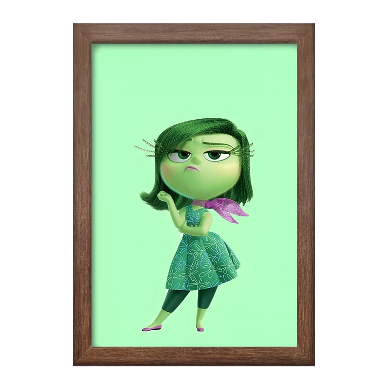 تابلو خندالو طرح شخصیت نفرت اینساید اوت کد F3350