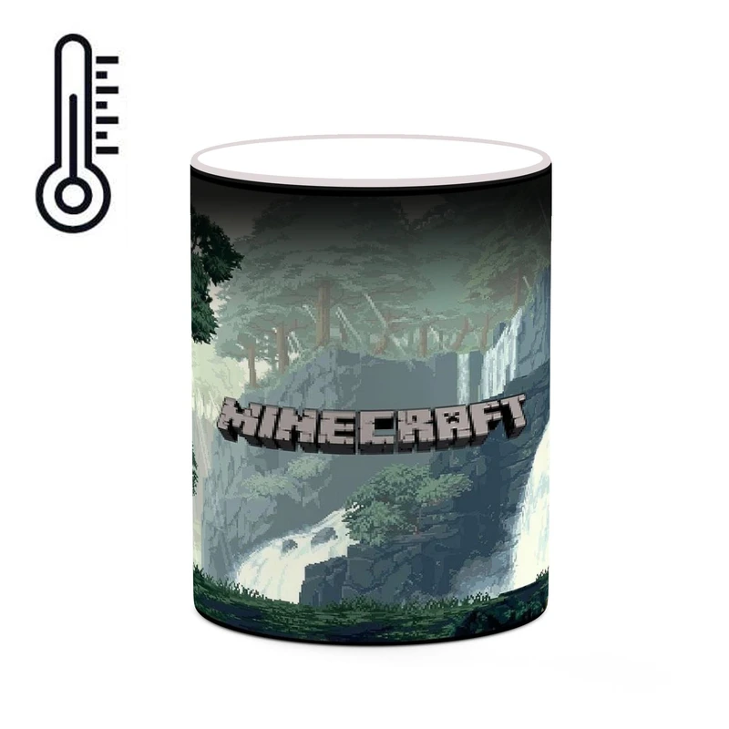 ماگ حرارتی کاکتی طرح ماینکرافت minecraft مدل mgh41356