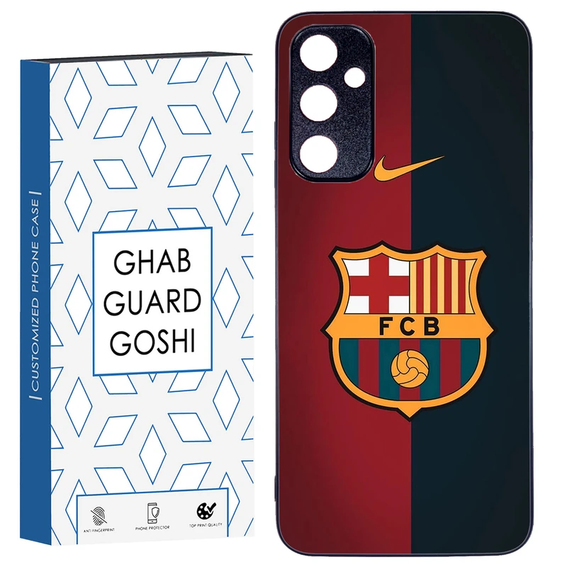 کاور قاب گارد گوشی طرح تیم بارسلونا کد TPU-090 مناسب برای گوشی موبایل سامسونگ Galaxy A05s