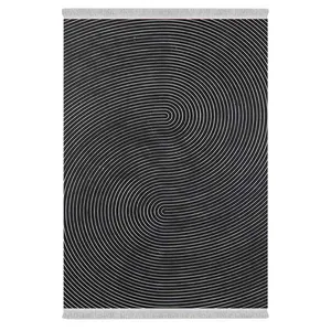 فرش پارچه‌ای دفه مدل فرشینه طرح مدرن کد 764