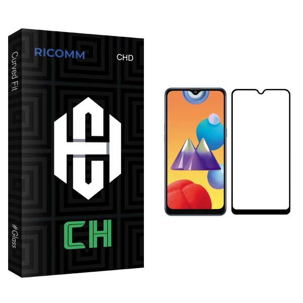 محافظ صفحه نمایش ریکام مدل CH glass مناسب برای گوشی موبایل سامسونگ Galaxy M01s