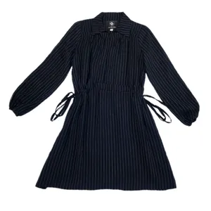 مانتو زنانه مدل کمر گتر رنگ مشکی