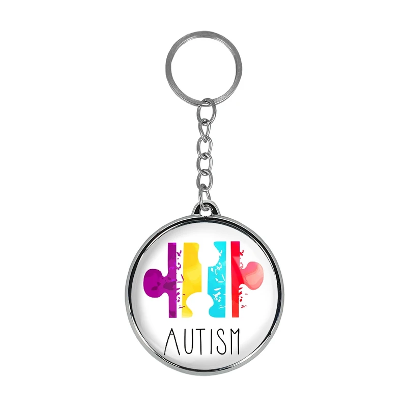 جاکلیدی خندالو طرح اتیسم Autism مدل دوطرفه کد 2672226723