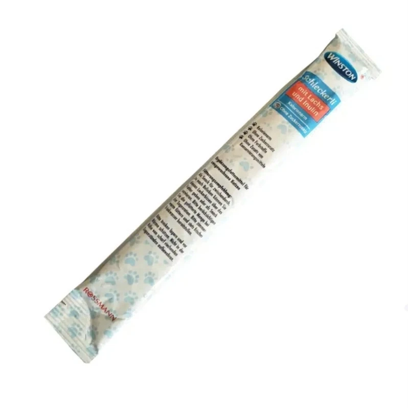 بستنی گربه وینستون مدل mit laches and inulin وزن 15 گرم