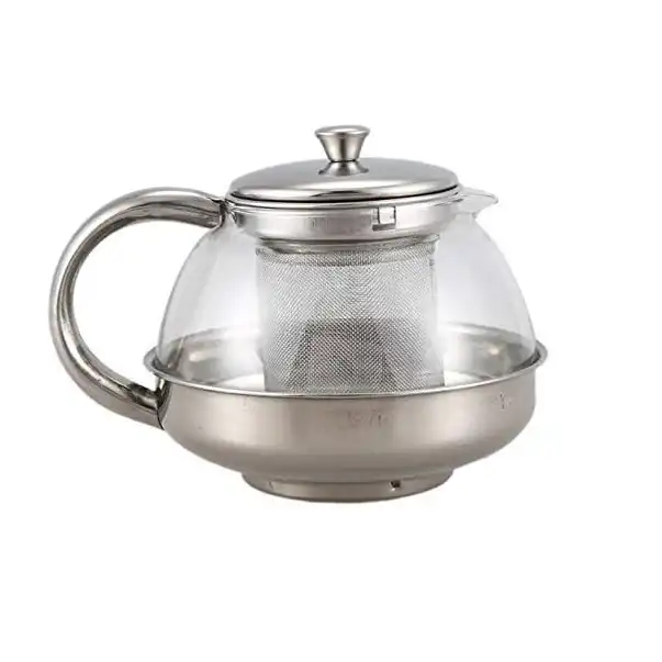 قوری مدل دسته استیل کد 1369n 800mil