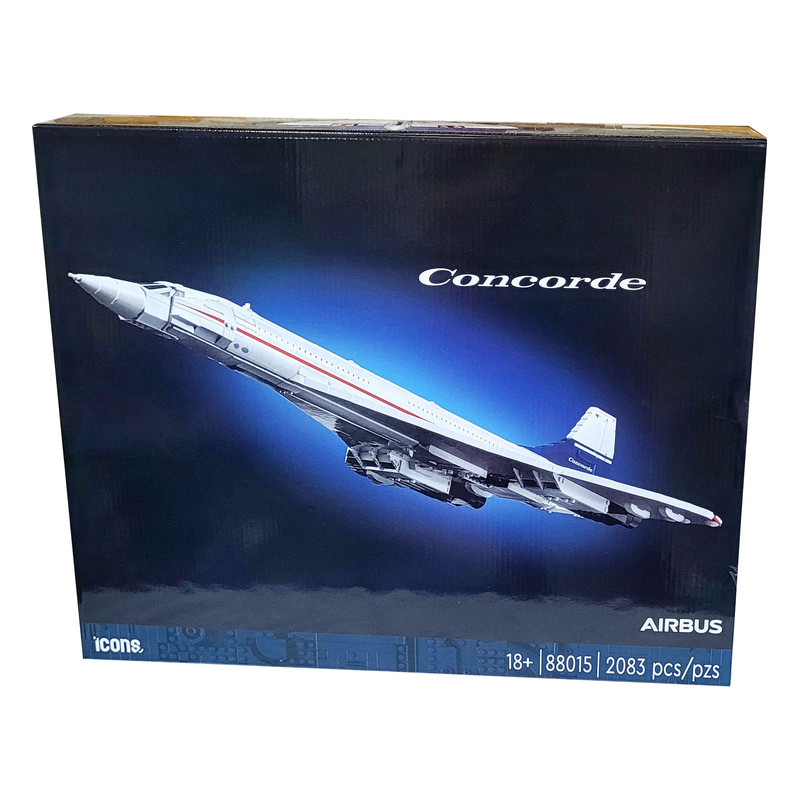 ساختنی طرح جت مسافربری ایرباس کانکورد مدل Concorde کد 88015