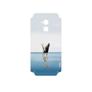 MAHOOT Collage of Sea Trash Cover Sticker for HTC One Max