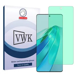VWK Tough model Green light screen protector suitable for Honor X9a mobile phone
