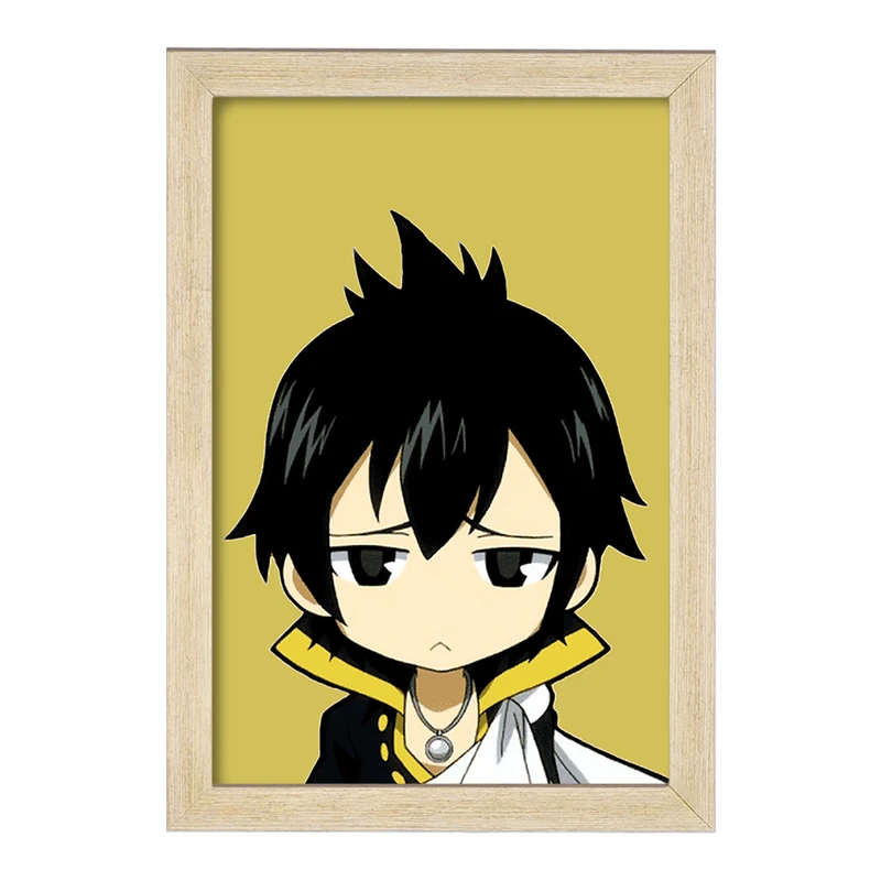 تابلو خندالو مدل گری انیمه فری تیل Fairy Tail  کد 16493