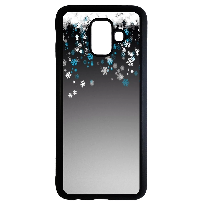 کاور طرح برف کد 6687 مناسب برای گوشی موبایل سامسونگ galaxy a8 2018