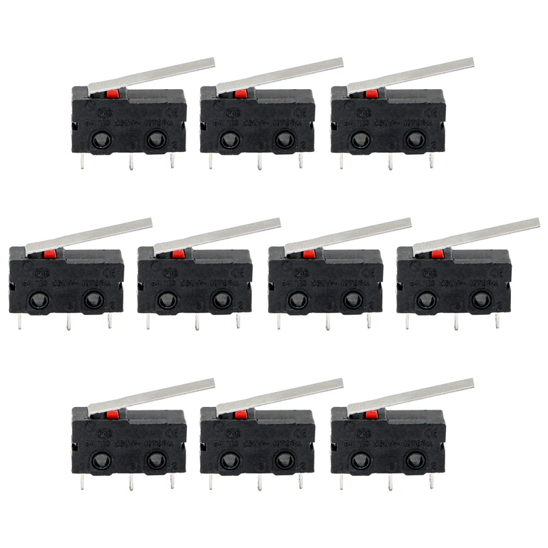 میکرو سوئیچ  مدل 5A-250V بسته 10 عددی