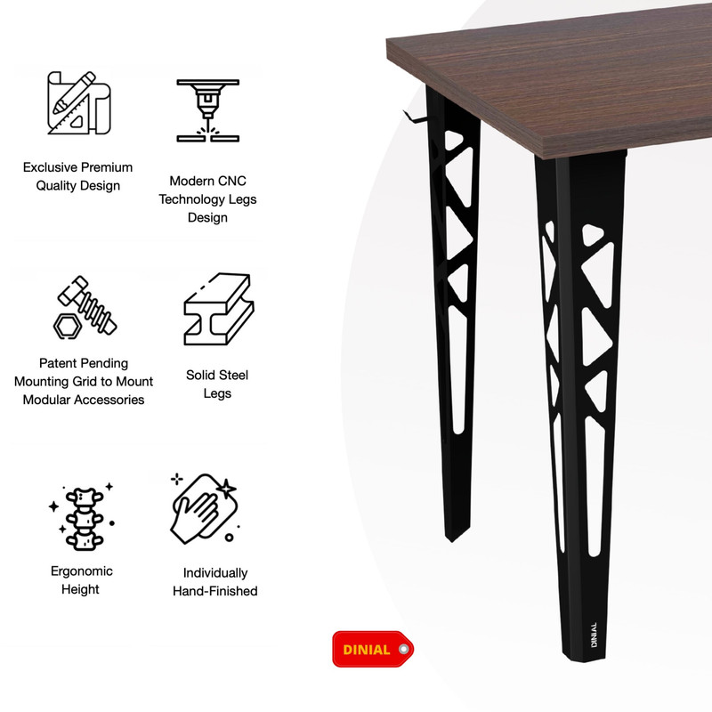 میز ناهارخوری ۴ نفره دینیال مدل 02-DI9090-75