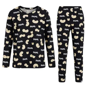 ست تی‌شرت آستین بلند و شلوار راحتی زنانه مدل آوید کد 03