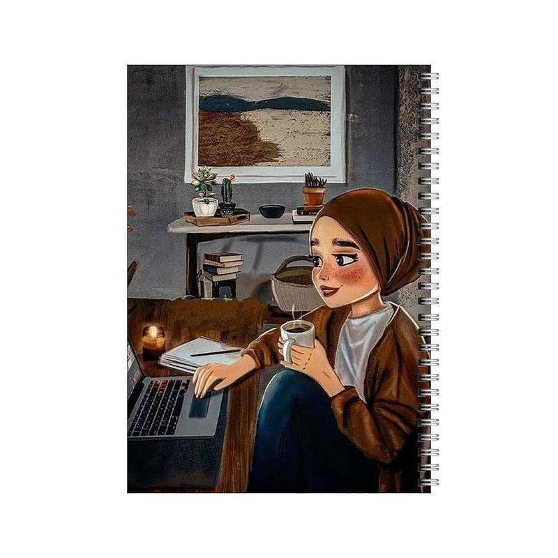 دفتر مشق 50 برگ بامبیلیپ طرح عصر یک روز معمولی کد 1589425