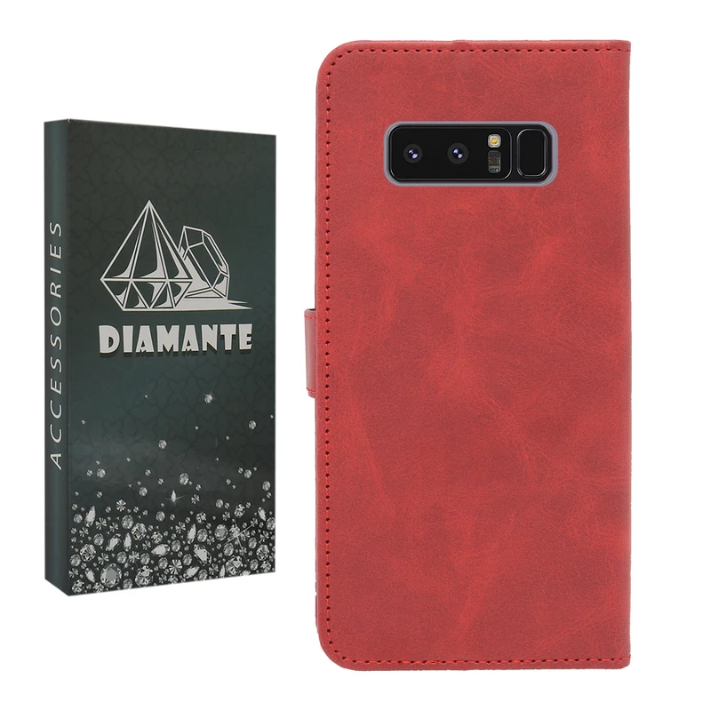 کیف کلاسوری دیامانته مدل Bersa Bk مناسب برای گوشی موبایل سامسونگ Galaxy Note 8
