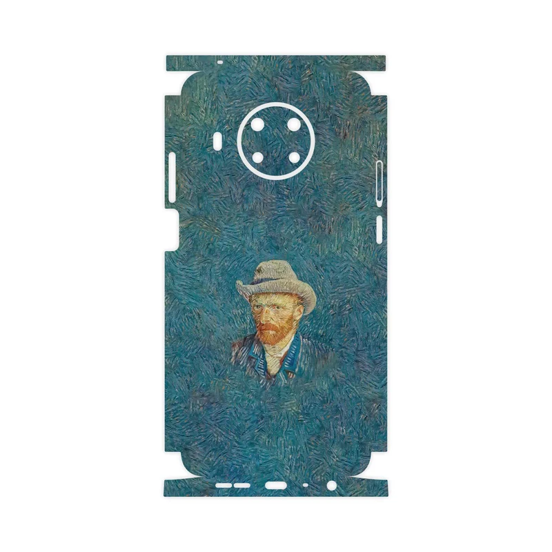 برچسب پوششی ماهوت مدل Self portrait with a gray felt hat-FullSkin مناسب برای گوشی موبایل نوکیا X20
