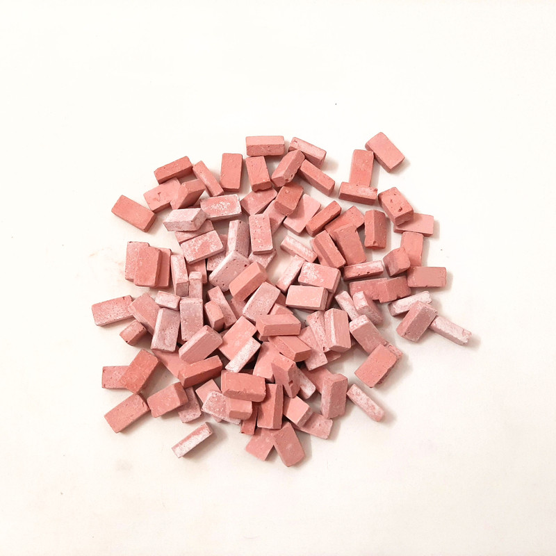 ساختنی مدل آجر مینیاتوری کد p/180 بسته 180 عددی