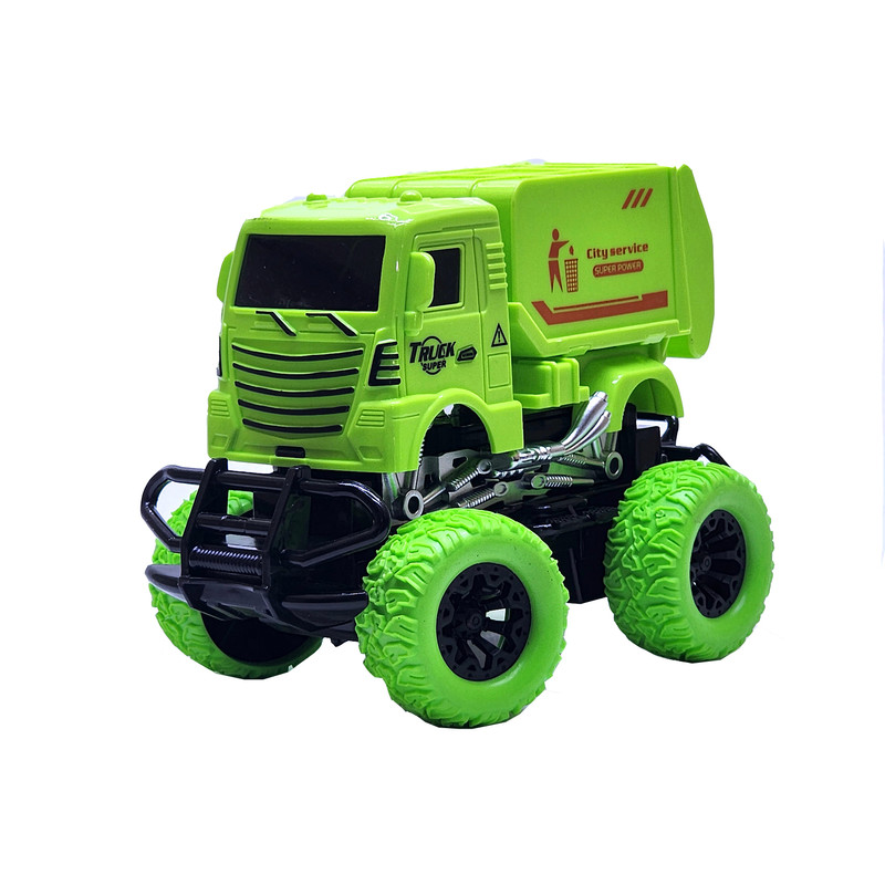 ماشین بازی کنترلی مدل شارژی طرح کامیون حمل زباله