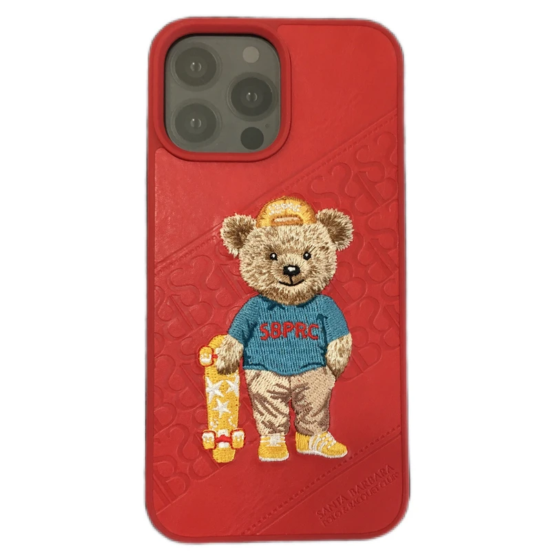 کاور سانتا باربارا مدل خرسی مناسب برای گوشی موبایل اپل  iphone 13 Pro Max