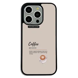 AKAM AMC-WA15PRO-COFFEE-16 Cover For Apple iPhone 15 Pro