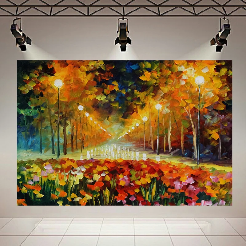 تابلو شاسی طرح مخمل نقاشی اثر لئونید آفرموف کد PD1624
