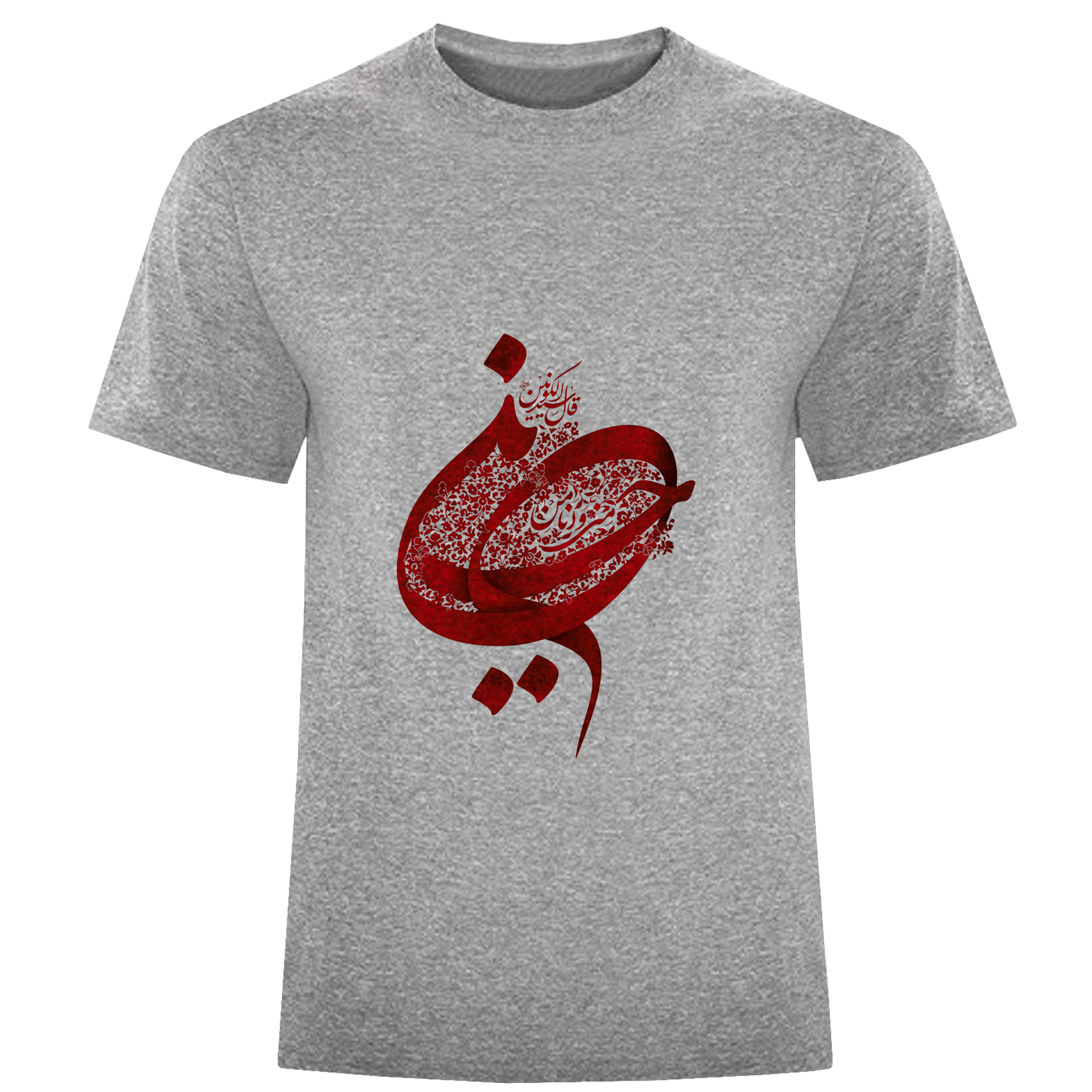 تی شرت آستین کوتاه مردانه مدل حسین D792