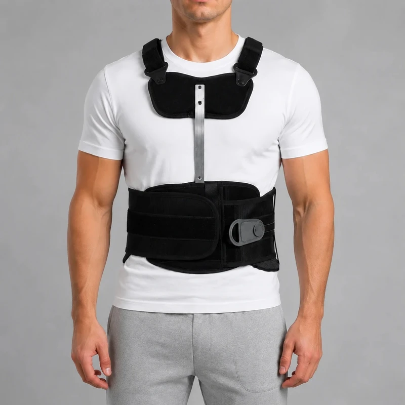 کمربند آتل دار طبی مدل body jacket