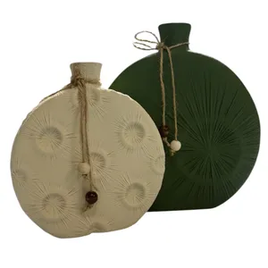 گلدان چینی مدل ماه مجموعه 2 عددی