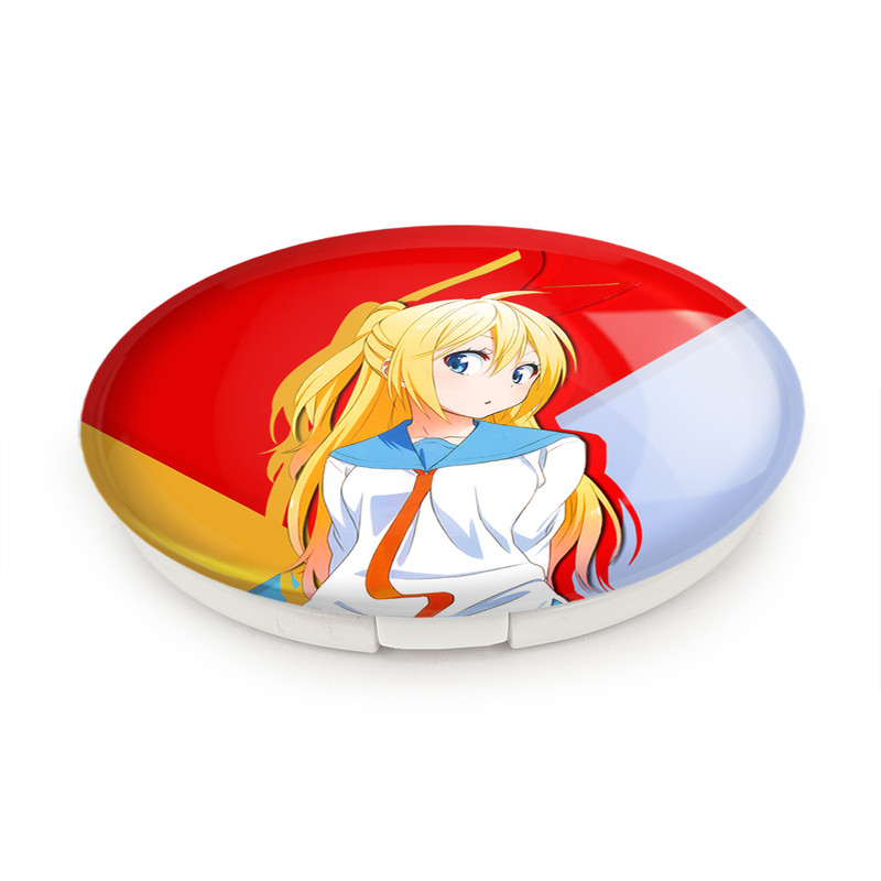 آینه جیبی خندالو طرح انیمه عشق دروغین مدل تاشو کد 17190