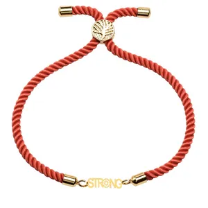 دستبند طلا 18 عیار زنانه الن نار مدل strong N100400