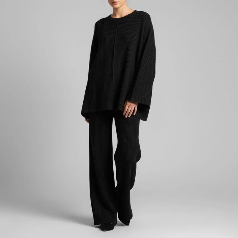 ست پلیور و شلوار زنانه سون پون مدل w208