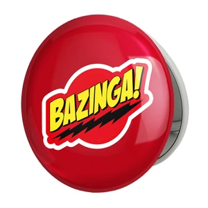 آینه جیبی خندالو طرح سریال تئوری بیگ بنگ The Big Bang Theory مدل تاشو کد 13306