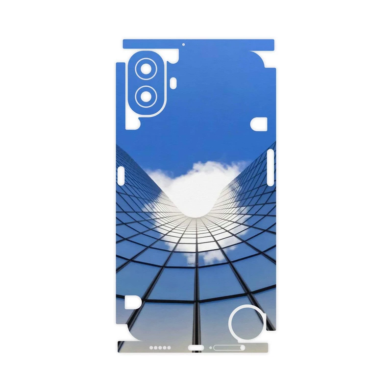 برچسب پوششی ماهوت مدل Glass skyscraper-FullSkin مناسب برای گوشی موبایل ناتینگ CMF Phone 1