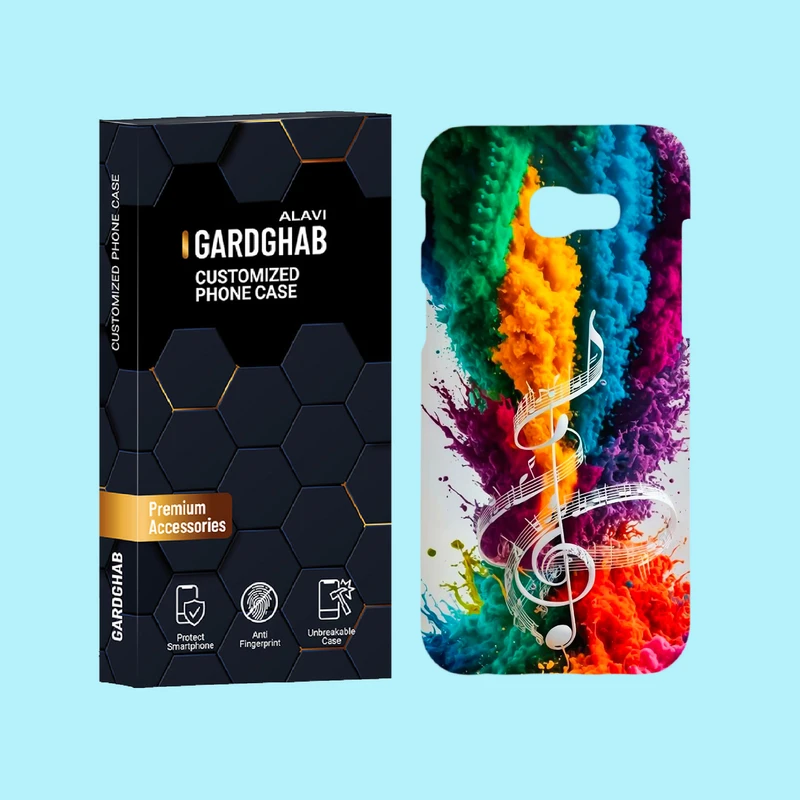 کاور گارد قاب علوی مدل ساز و موزیک مناسب برای گوشی موبایل سامسونگ Galaxy A5 2017 / A520