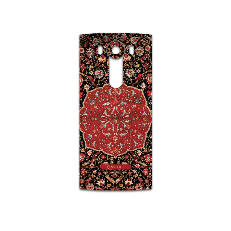 برچسب پوششی ماهوت مدل Persian-Carpet-Red مناسب برای گوشی موبایل ال جی V10