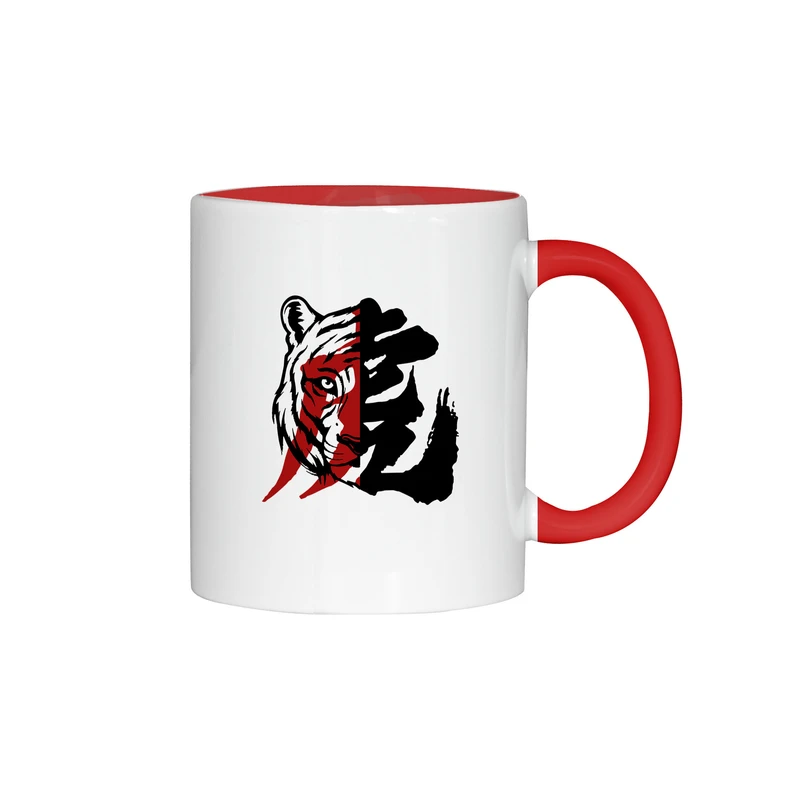 ماگ ژالینو طرح ببر ژاپنی کد 001