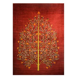 فرش دستباف سه متری طرح انار کد 002