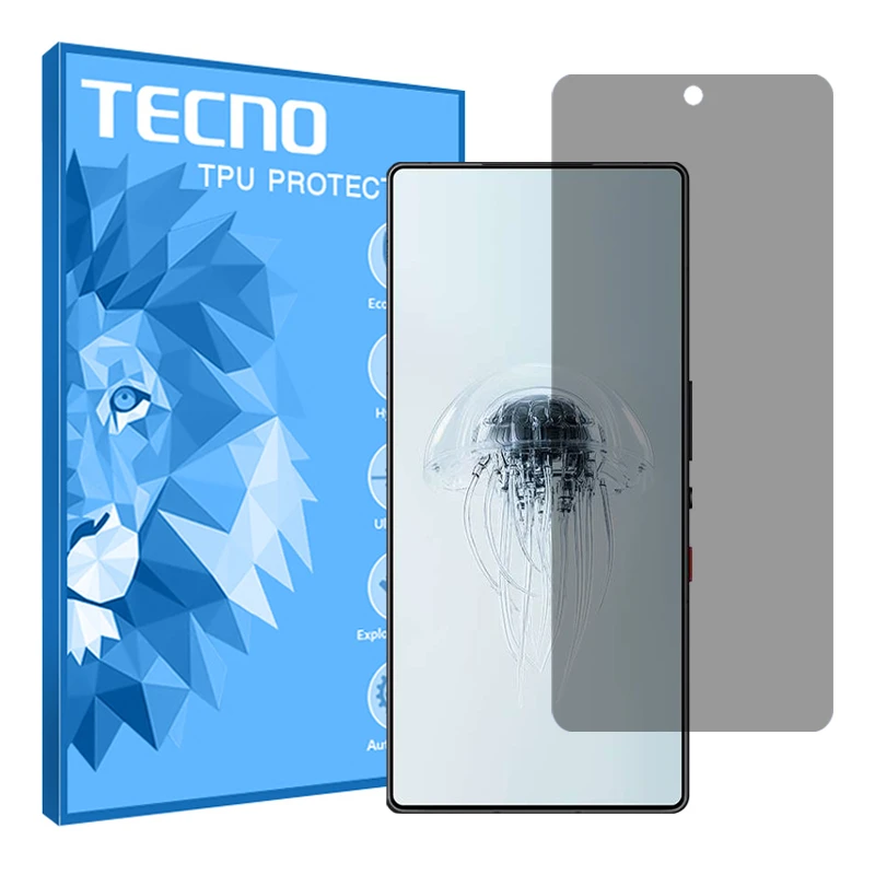 محافظ صفحه نمایش حریم شخصی تکنو مدل Resistant مناسب برای گوشی موبایل زد تی ای nubia Red Magic 10 Pro