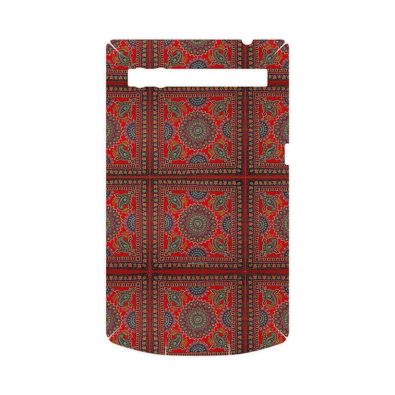 برچسب پوششی ماهوت مدل Embroidered Rug-FullSkin مناسب برای گوشی موبایل بلک بری P9983