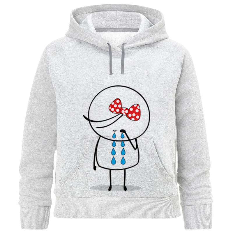 هودی دخترانه مدل آدمک F1009