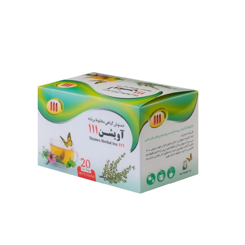 دمنوش آویشن 111 - 40 گرم بسته 20 عددی