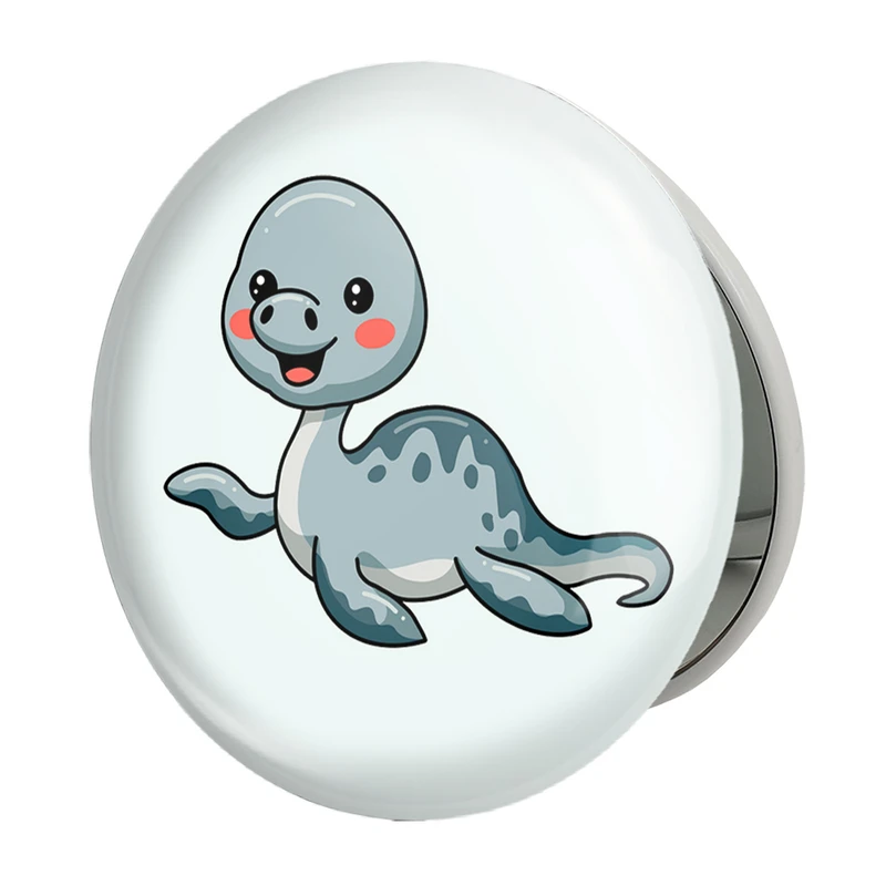 آینه جیبی خندالو طرح دایناسور بامزه مدل تاشو کد 29277